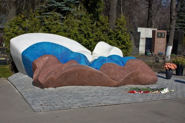 鲍里斯 · 叶利钦的墓 — 图库照片