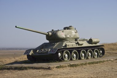 Temryuk. Tank T-34 clipart