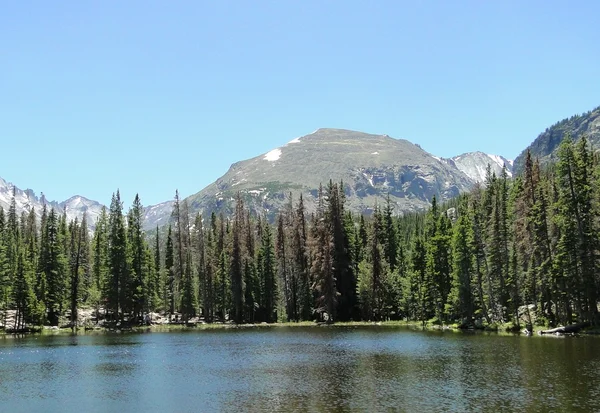 Stock image Colorado Rockies lake and mountain