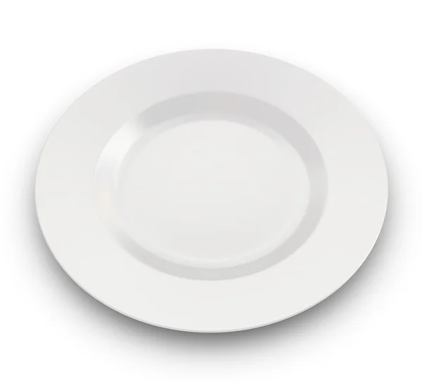Пустая тарелка — стоковое фото