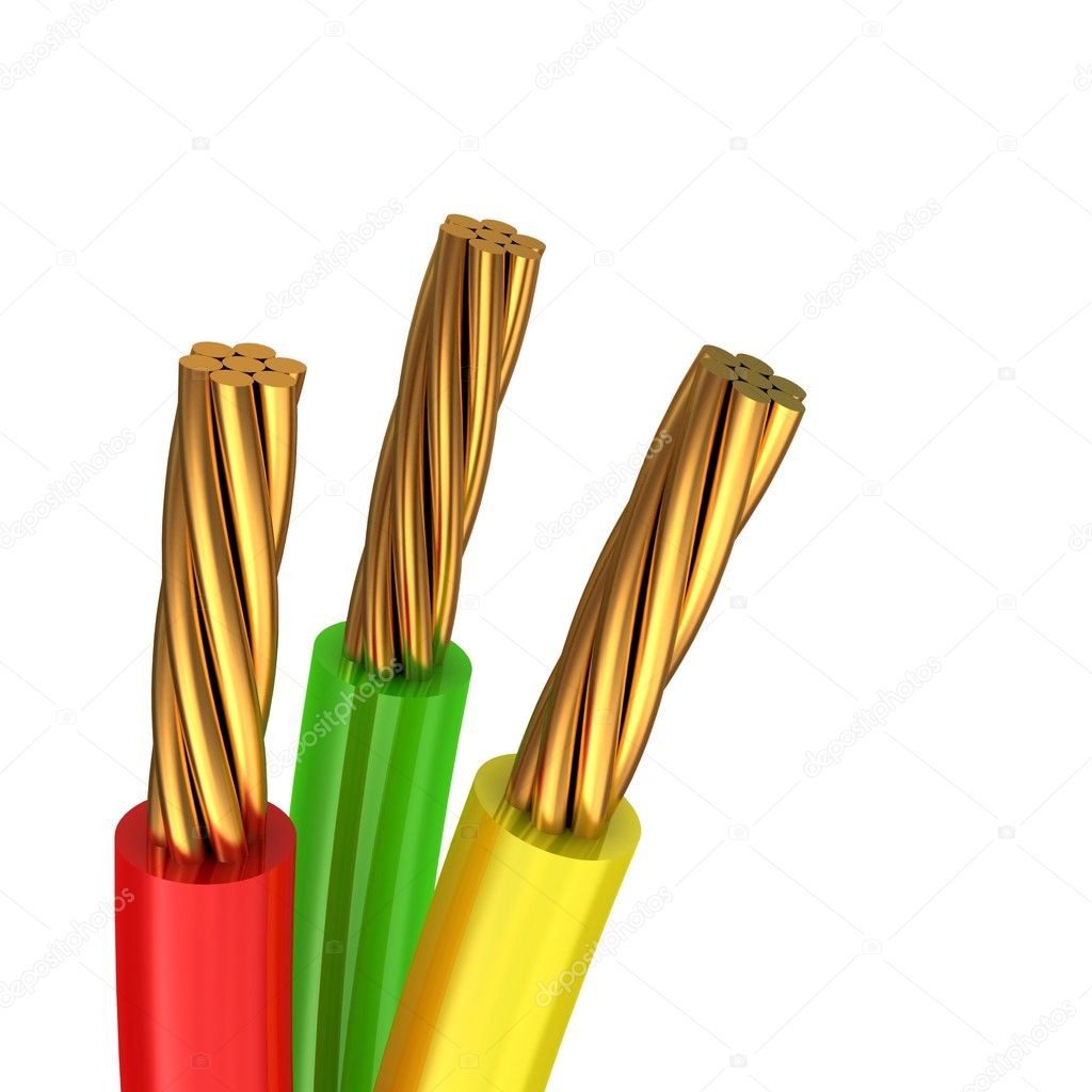 3d illustration Cable