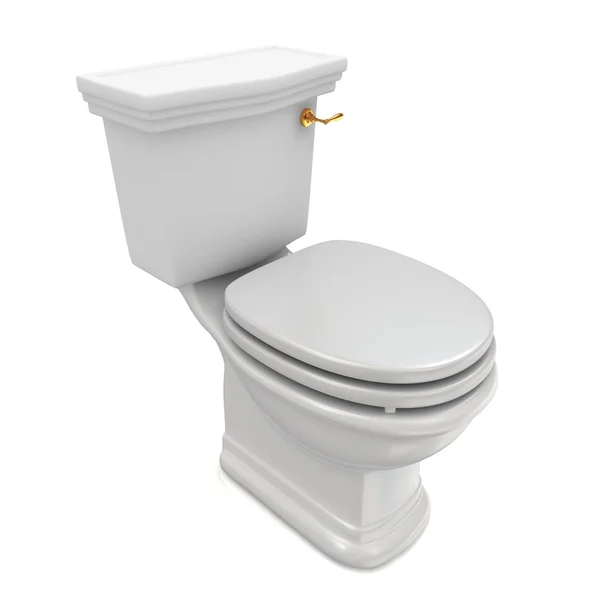 Toilet 3D objects — Stock Photo, Image