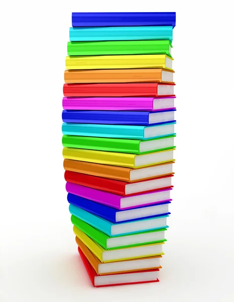 Renkli kitaplar — Stok fotoğraf