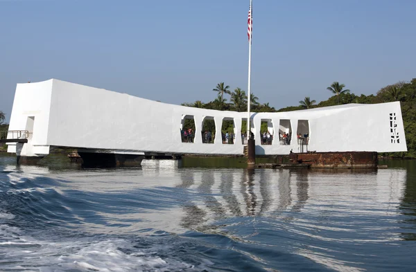 珍珠港亚利桑那纪念馆 免版税图库图片