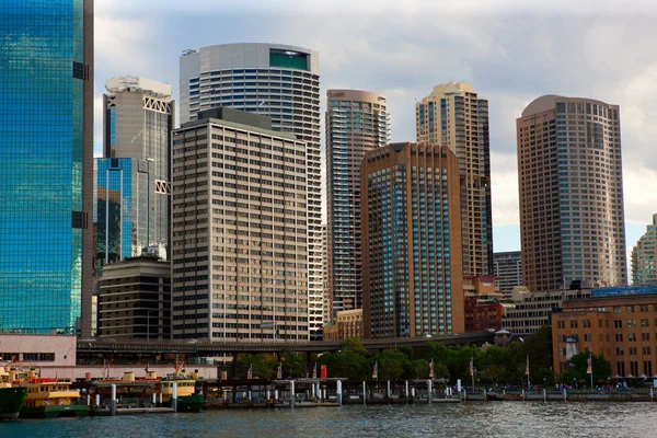 环形码头，悉尼港澳大利亚 — 图库照片
