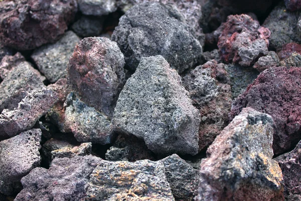 Lava rotsen, grote eiland, hawaii Stockafbeelding