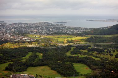 Pali uyanık, oahu, hawaii