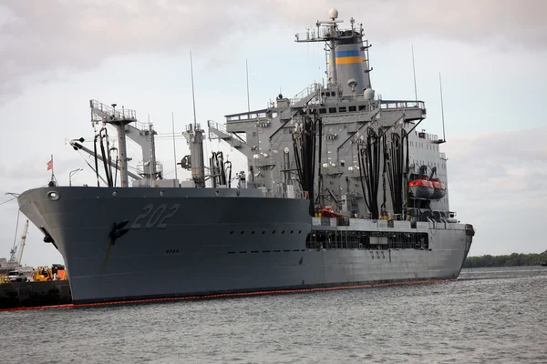 stock image Ship at Pearl Harbor, Hawaii