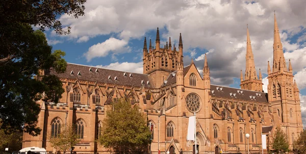 圣玛丽大教堂、 悉尼澳大利亚 — 图库照片