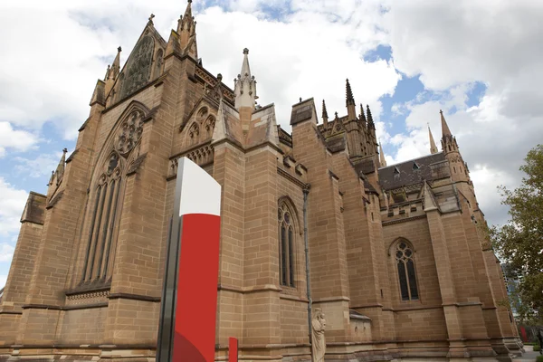 St. marys katedry, sydney, australia — Zdjęcie stockowe