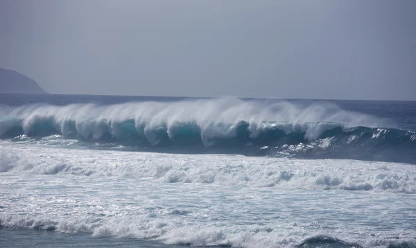 inişli çıkışlı dalgalar, sunset beach, hawaii