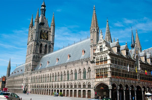The Cloth Hall of Ypres, Belgio — Foto Stock