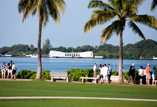 Arizona Memorial, Pearl Harbor Stockfoto