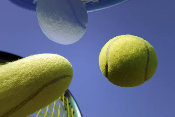 Actie tennis — Stockfoto