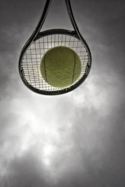 Smash tennis — Photo