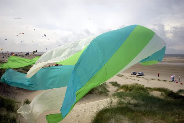 En kite över — Stockfoto