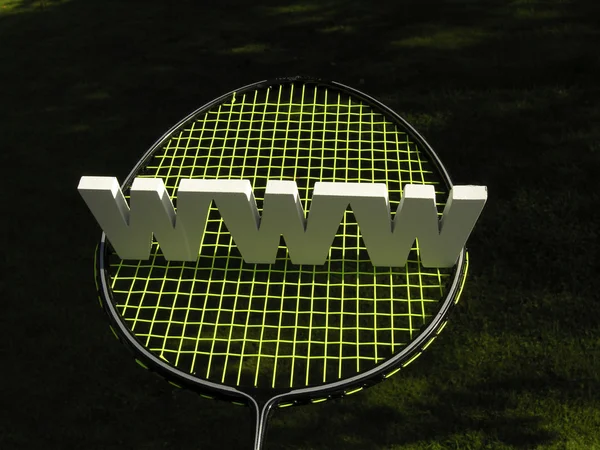 Www badminton — Fotografia de Stock