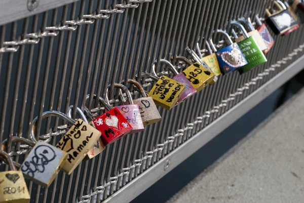 Locks of love — Stock Photo, Image