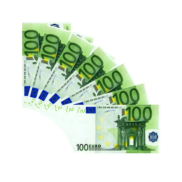 Billetes en euros —  Fotos de Stock
