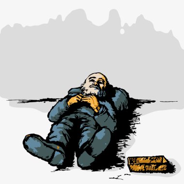 Homeless clipart