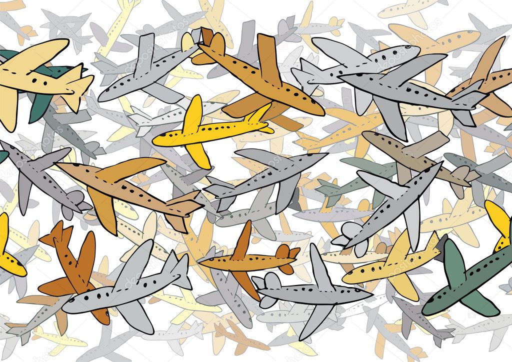 Many planes