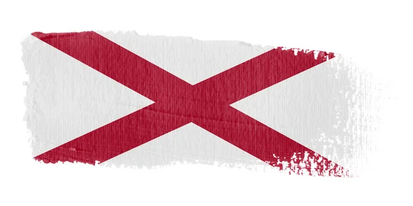 Bandiera Alabama — Foto Stock