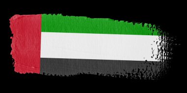 brushstroke bayrak Birleşik Arap Emirlikleri