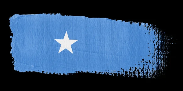 Penseldrag flagga somalia — Stockfoto