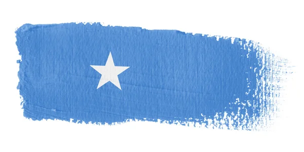 Pociągnięcie flaga Somalii — Zdjęcie stockowe