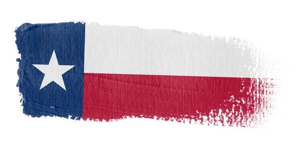 Pincelada Bandera Texas —  Fotos de Stock
