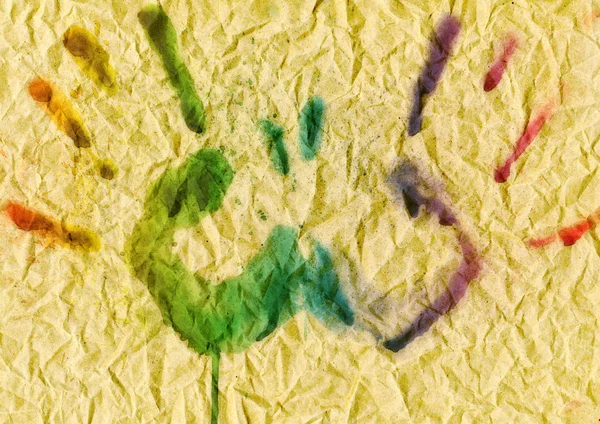 Renkli el — Stok fotoğraf