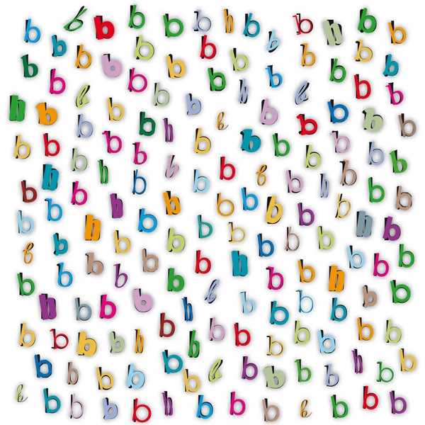 B letters — Stock Vector