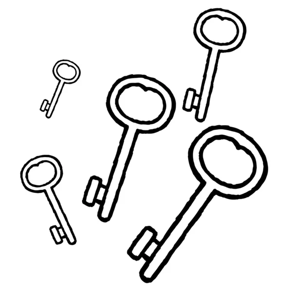Symbolic Key — Stock Vector