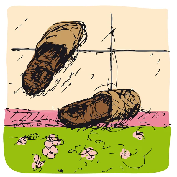 Zapatillas de deporte — Archivo Imágenes Vectoriales