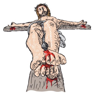 Crucifixion clipart