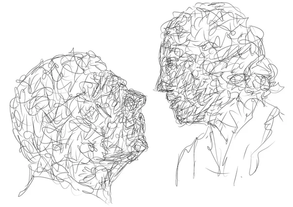 Couple — Image vectorielle