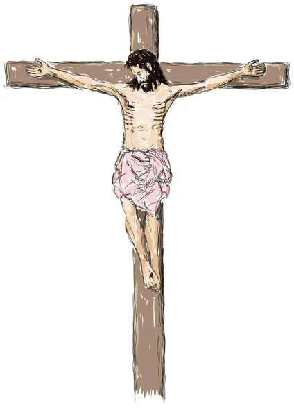 Crucifixión — Archivo Imágenes Vectoriales