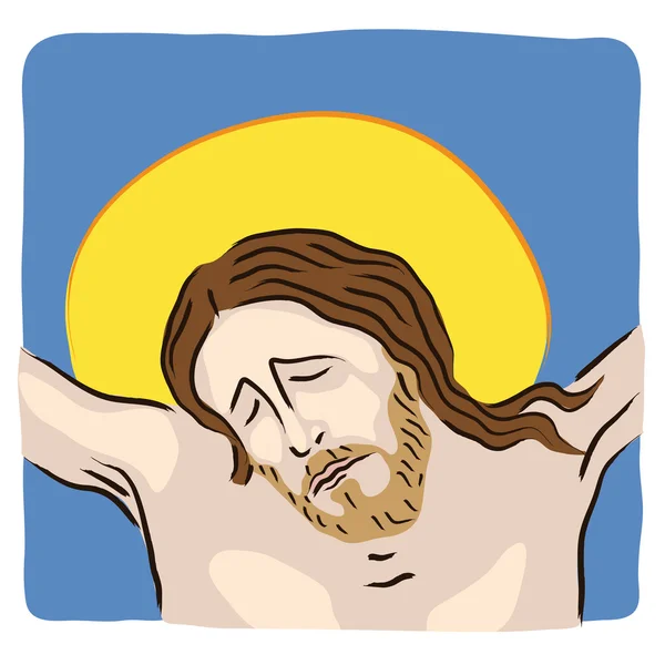 イエスの十字架 — ストックベクタ