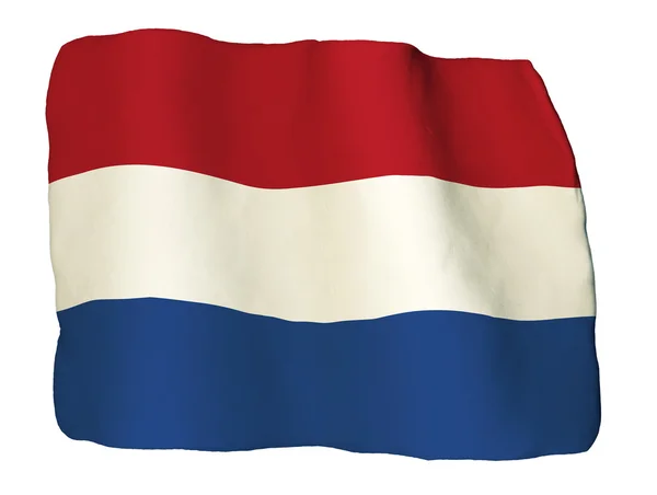 Прапор Нідерландів глини — стокове фото