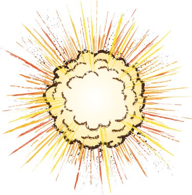 Explosion clipart