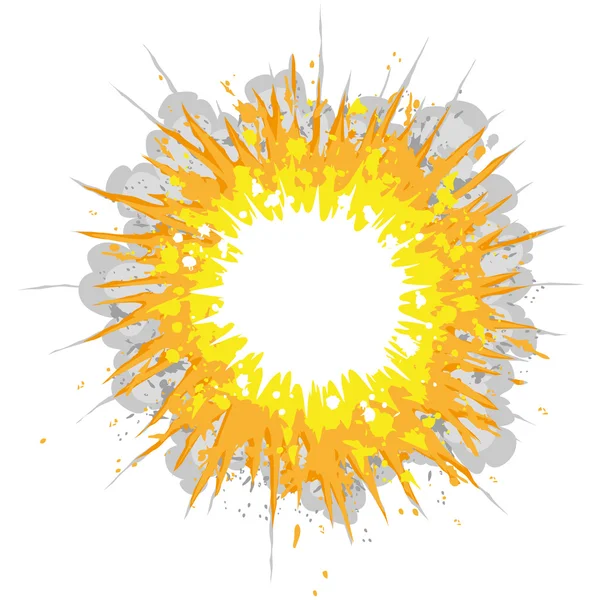 Explosie — Stockvector
