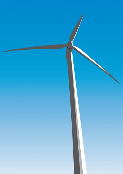 Turbina wiatrowa — Wektor stockowy