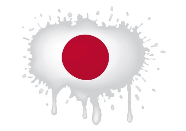 Japonya bayrağı kroki