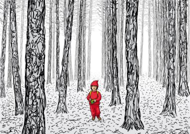 Little Red Riding Hood clipart