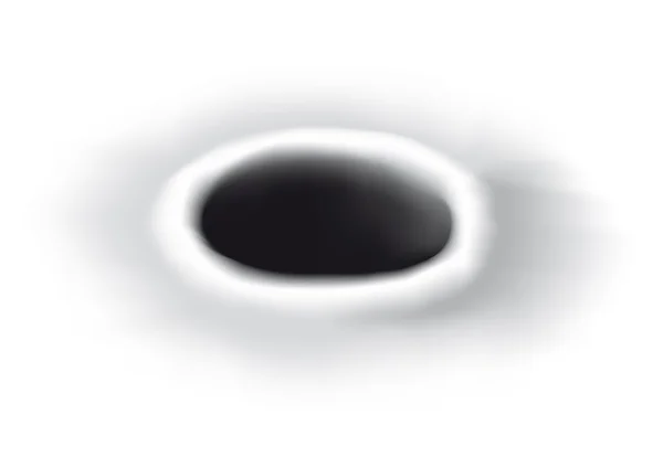 Schwarzes Loch — Stockvektor