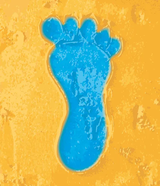 Foot print — Stock Photo, Image