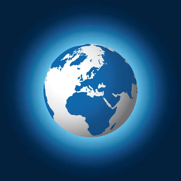 World globe — Stock Vector