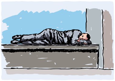 Homeless clipart