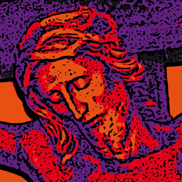 Πρόσωπο του Ιησού — Διανυσματικό Αρχείο