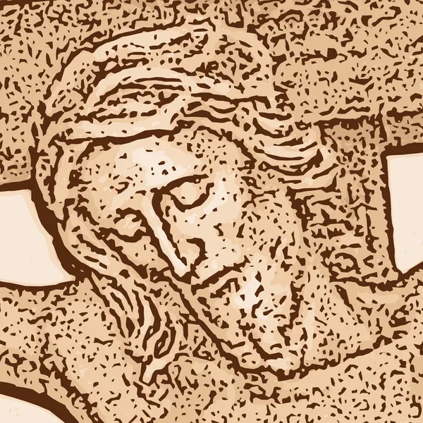 Πρόσωπο του Ιησού — Διανυσματικό Αρχείο